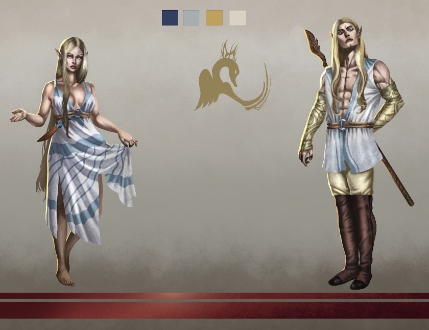 Concept Art : Pale Elves
